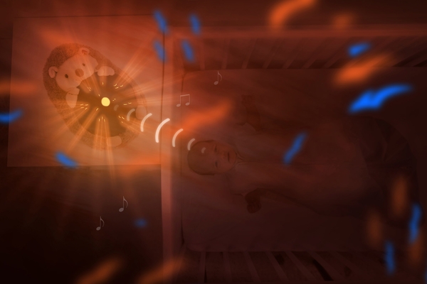 Ночник-проектор Zazu Генри Ежик с подвижной проекцией и мелодиями (ZA-HENRY-01) - Pampik - 6