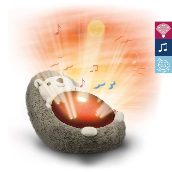 Ночник-проектор Zazu Генри Ежик с подвижной проекцией и мелодиями (ZA-HENRY-01) - Pampik - 2
