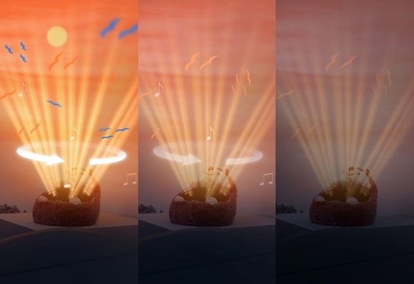 Ночник-проектор Zazu Генри Ежик с подвижной проекцией и мелодиями (ZA-HENRY-01) - Pampik - 7