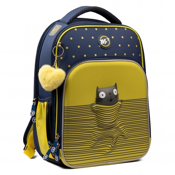 Рюкзак шкільний каркасний YES S-78 Kitty (559388) - Pampik
