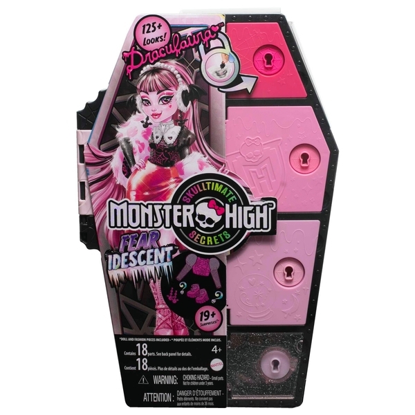 Колекційна лялька набір Monster High "Жах-секрети Дракулори" серії "Відпадний стиль" (HNF73) - Pampik - 5
