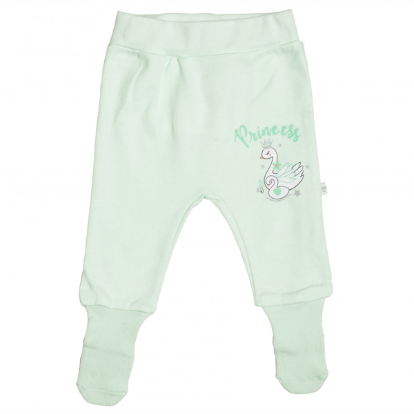 Повзунки Caramel, інтерлок, р.62-68, green, світло-зелений (APK8211GREE-68) - Pampik