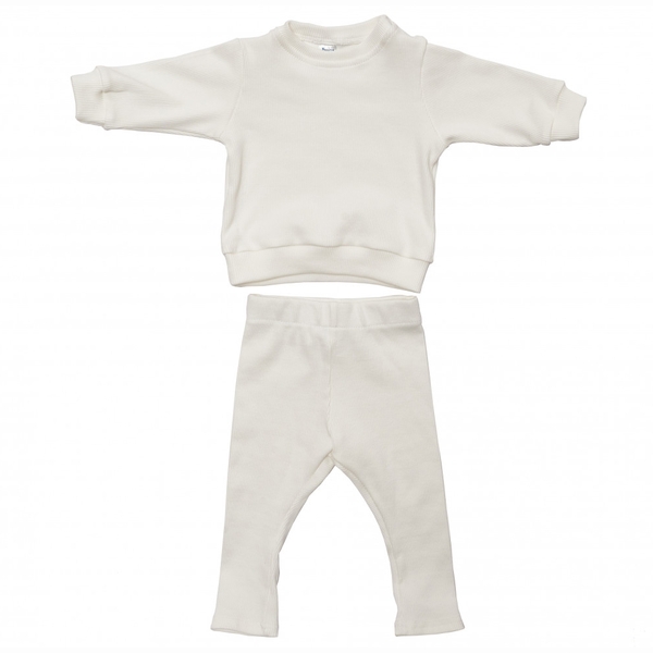 Штани Twins Ego, кашкорсе, р.68, ecru, світло-бежевий (W-151-TE-68-202) - Pampik - 2