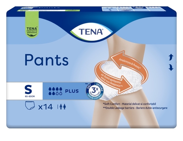 Трусы-подгузники для взрослых Tena Pants Plus S, 14 шт. - Pampik - 2