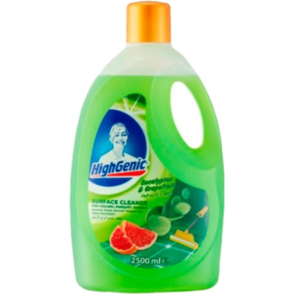 Засіб для поверхонь та підлог HighGenic евкаліпт та грейпфрут, 2500 мл - Pampik
