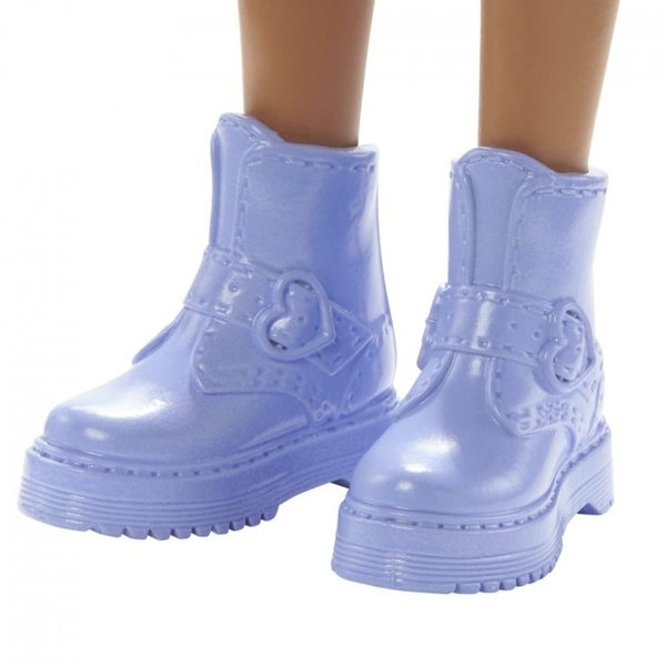 Кукла Barbie Модница в ярком плетье-футболке (HJT00) - Pampik - 5