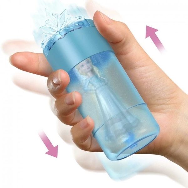 Ігровий набір-сюрприз з мінікуклою Disney Frozen Snow Color Reveal (HMB83) - Pampik - 3