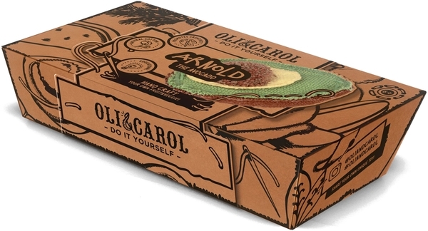 Набор для творчества Oli&Carol Сделай сам, Авокадо Арнольд (DIY-ARNOLD-THE-AVOCADO) - Pampik - 3