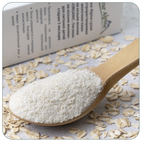 Каша на козьем молоке Fleur Alpine Органик Овсяная, 200 г - Pampik - 2