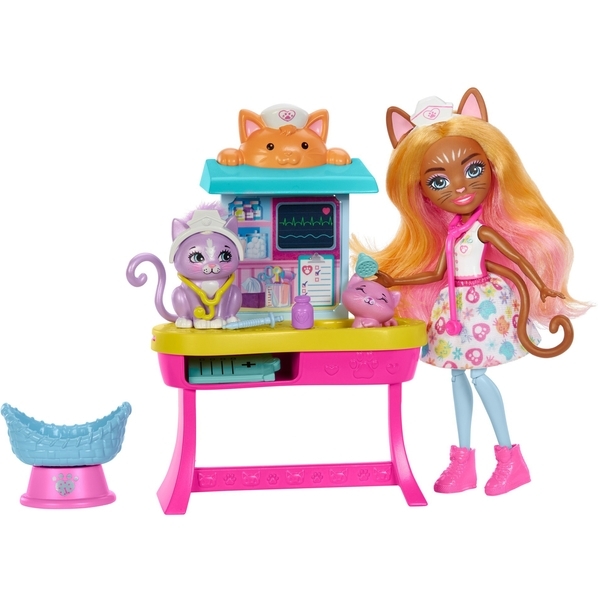 Игровой набор Enchantimals Медицинский кабинет госпожи Кошечки (HLH22) - Pampik