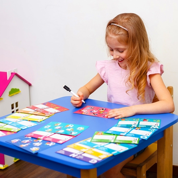 Гра розвиваюча Vladi Toys Академія розвитку, Пиши та витирай. Англійський алфавіт, укр. (VT5010-23) - Pampik - 7