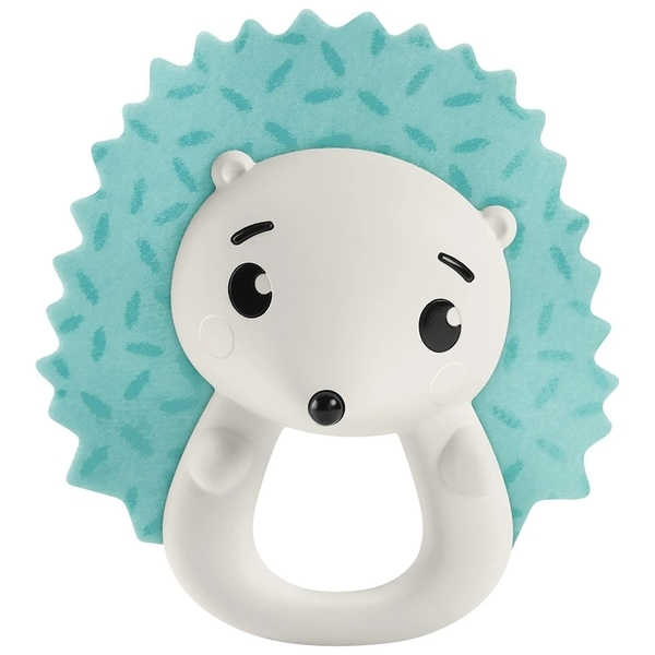 Погремушка-прорезыватель Fisher-Price Зверюшка Ёжик (HJW11-2) - Pampik