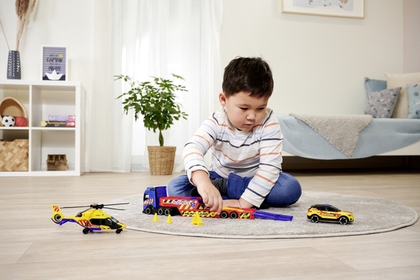 Ігровий набір Dickie Toys Транспортер рятувальних служб, зі звуком та світлом, 40 см (3717005) - Pampik - 14