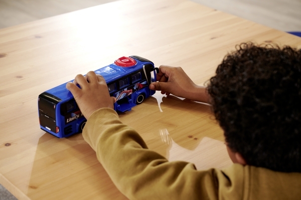 Туристический автобус Dickie Toys МАН, 26,5 см, синий (3744017) - Pampik - 8