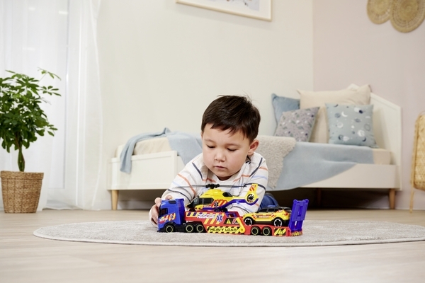 Ігровий набір Dickie Toys Транспортер рятувальних служб, зі звуком та світлом, 40 см (3717005) - Pampik - 15