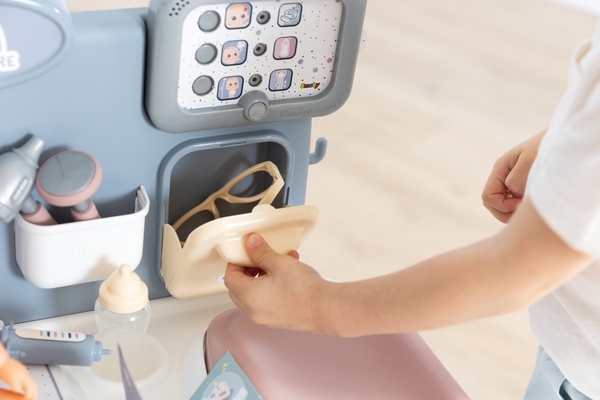 Ігровий центр Smoby Догляд за лялькою, зі звуком та світлом (240305) - Pampik - 14