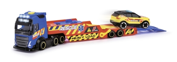 Ігровий набір Dickie Toys Транспортер рятувальних служб, зі звуком та світлом, 40 см (3717005) - Pampik - 5