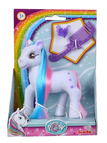 Игровой набор Simba Единорог с цветной гривой, 14 см, с аксессуарами (4342482) - Pampik - 5