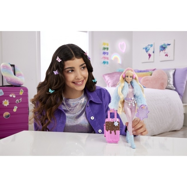 Кукла Barbie "Extra Fly" зимняя красавица, 33 см (HPB16) - Pampik - 7