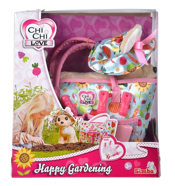 Ігровий набір Simba Собачка Chi Chi Love Щасливе садівництво, з сумочкою та аксесуарами, 20 см (5890023) - Pampik - 6
