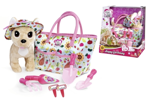 Ігровий набір Simba Собачка Chi Chi Love Щасливе садівництво, з сумочкою та аксесуарами, 20 см (5890023) - Pampik - 2