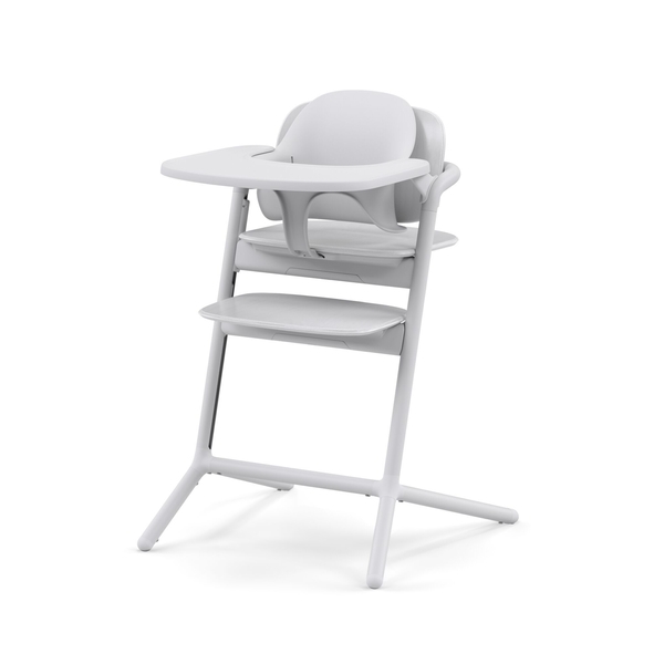 Стільчик для годування Cybex Lemo 3в1 All White, білий (521004821) - Pampik - 2