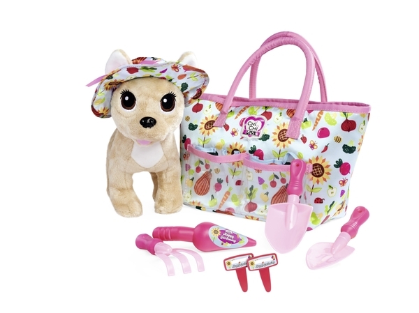 Ігровий набір Simba Собачка Chi Chi Love Щасливе садівництво, з сумочкою та аксесуарами, 20 см (5890023) - Pampik