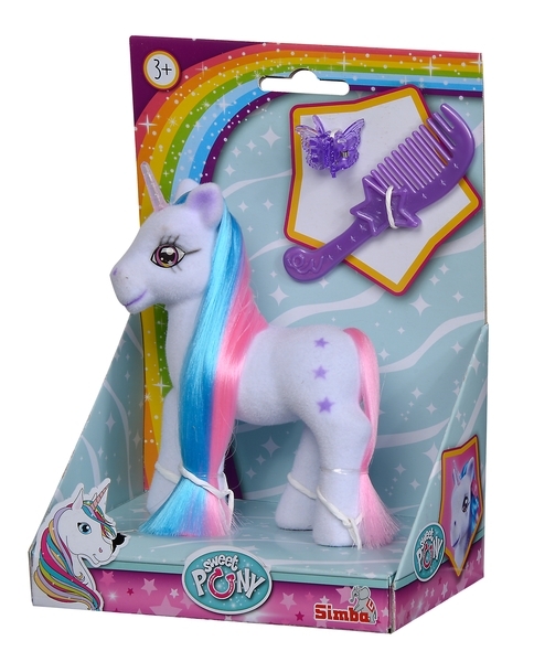 Игровой набор Simba Единорог с цветной гривой, 14 см, с аксессуарами (4342482) - Pampik - 4