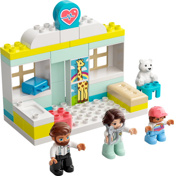 Конструктор LEGO DUPLO Town Похід до лікаря, 34 деталі (10968) - Pampik - 4
