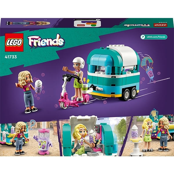 Конструктор LEGO Friends Бабл ти кафе на колесах, 109 деталей (41733) - Pampik - 3