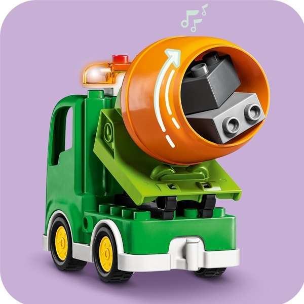 Конструктор LEGO DUPLO Будівельний майданчик, 61 деталь (10990) - Pampik - 7