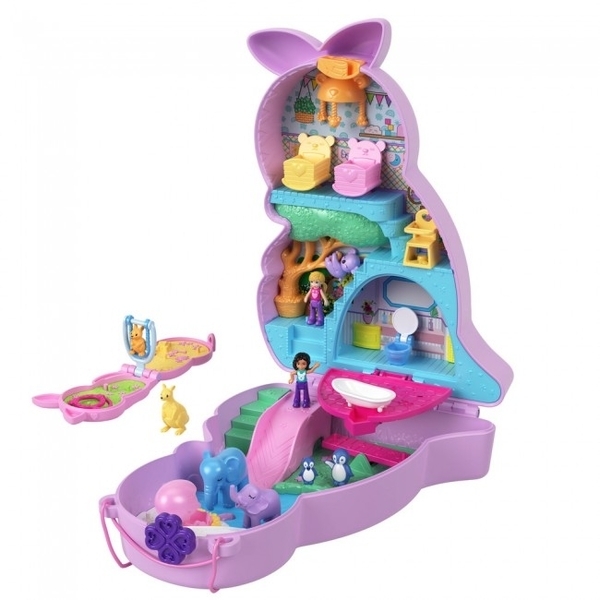 Ігровий набір Polly Pocket "Веселі пригоди з кенгуру" (HKV50) - Pampik - 2