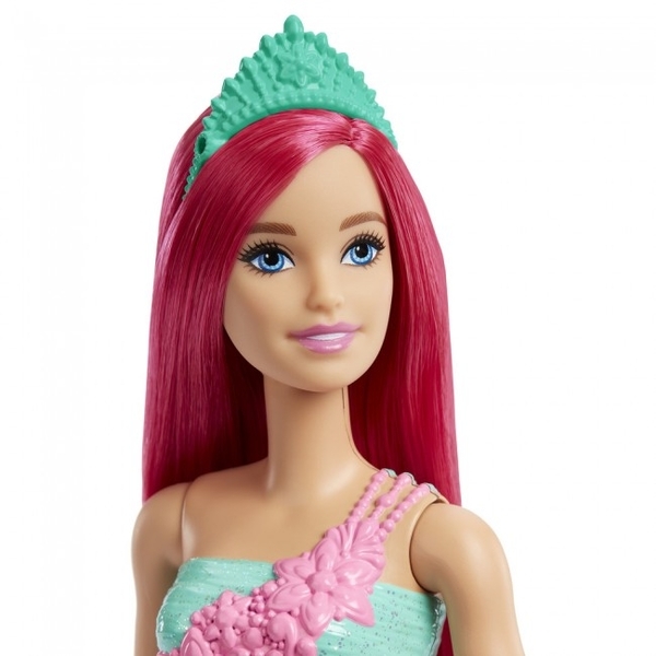 Лялька-принцеса Barbie з малиновим волоссям серії Дрімтопія, 28 см (HGR15) - Pampik - 3