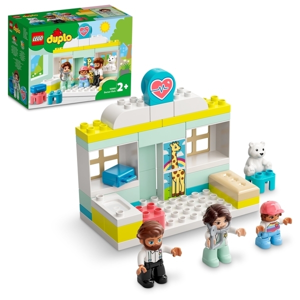 Конструктор LEGO DUPLO Town Похід до лікаря, 34 деталі (10968) - Pampik - 2