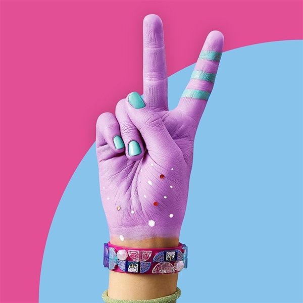 Конструктор LEGO DOTs Браслет Unicorns Forever, 37 деталей (41802) - Pampik - 5