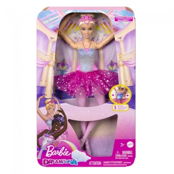 Кукла Barbie "Сияющая балерина" серии Дримтопия, 30 см (HLC25) - Pampik - 8