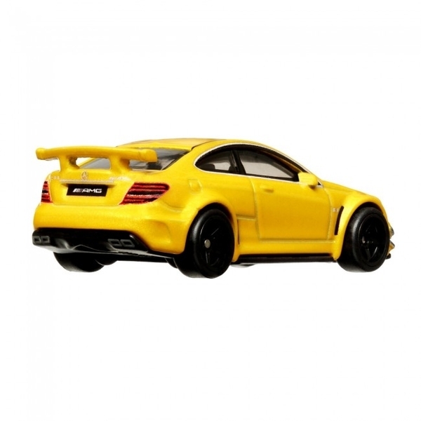 Колекційна модель Hot Wheels машинки 12 Mercedes-Benz C63 AMG Coupe Black Series серії "Преміальні автівки", 1:64 (GJT68/HKF23) - Pampik - 3