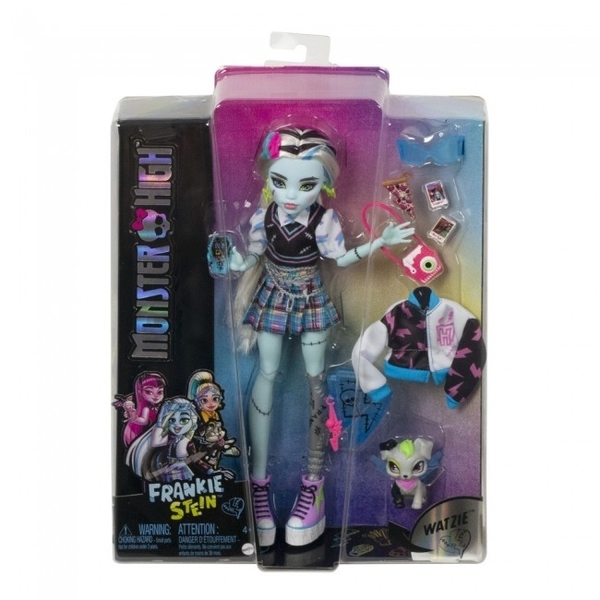 Лялька Mattel Monster High Монстро-класика Френкі, 27 см (HHK53) - Pampik - 8