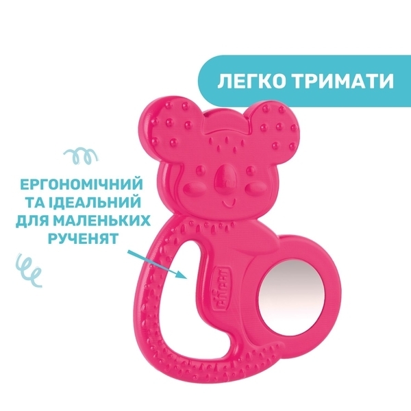 Прорізувач для зубів Chicco Коала, рожевий (28150.10) - Pampik - 6