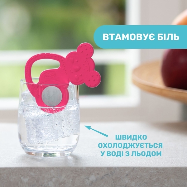 Прорізувач для зубів Chicco Коала, рожевий (28150.10) - Pampik - 2