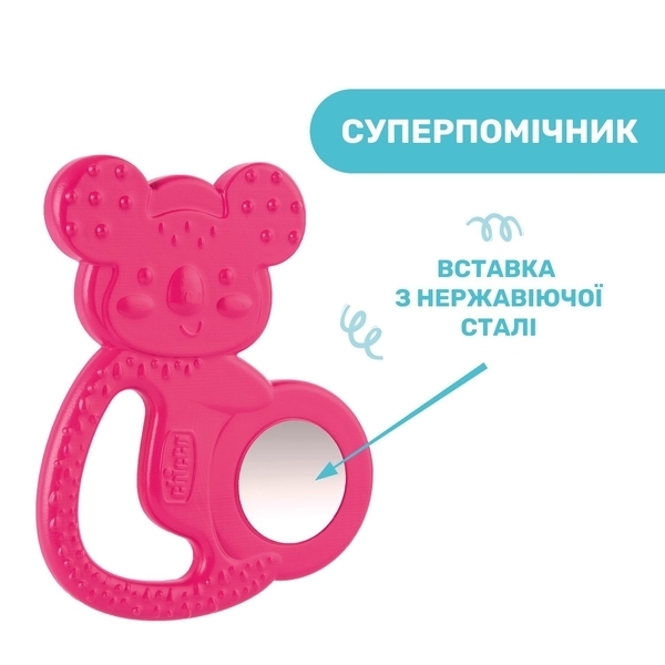 Прорізувач для зубів Chicco Коала, рожевий (28150.10) - Pampik - 5