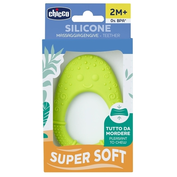 Прорізувач для зубів Chicco Курча, салатовий (28120.30) - Pampik - 7