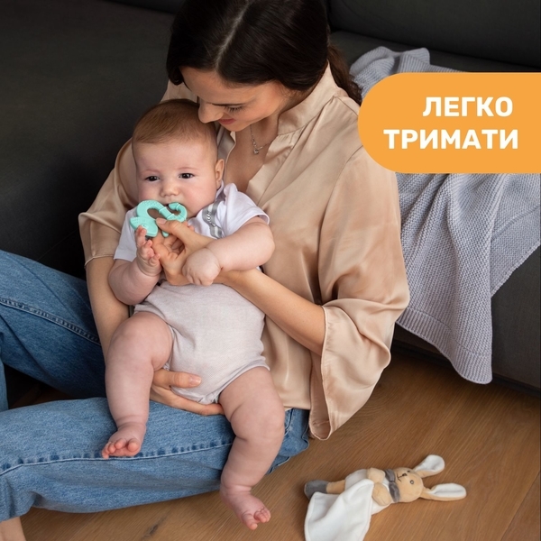 Прорезыватель для зубов Chicco Игуана, голубой (28110.20) - Pampik - 2
