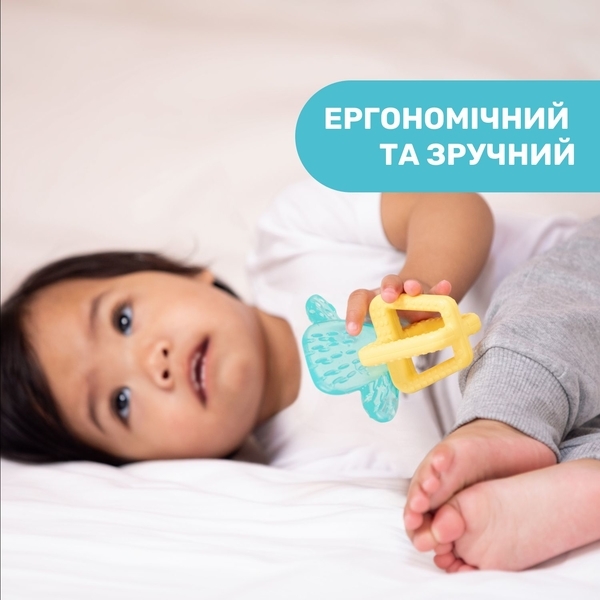 Прорізувач для зубів Chicco Кактус, різнокольоровий (28140.30) - Pampik - 2