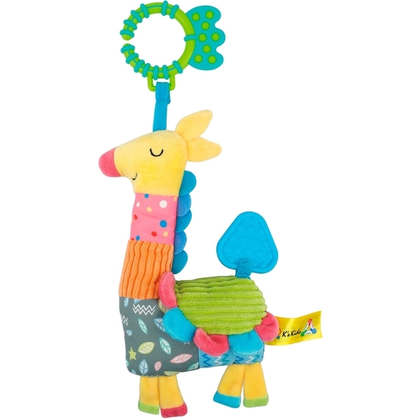 Брязкальце м'яке KS Kids з прорізувачем Жираф (KA10810-HC) - Pampik