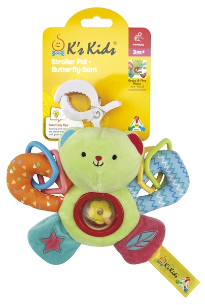 Брязкальце KS Kids Метелик (KA10825-HC) - Pampik - 3
