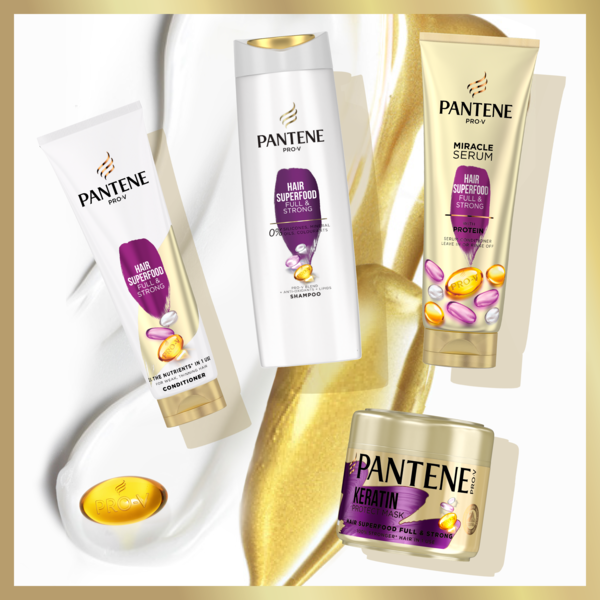 Маска для волос с кератином Pantene Pro-V Питательный коктейль, 300 мл - Pampik - 6