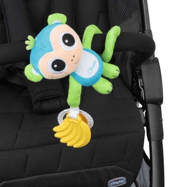 М'яка іграшка-брязкальце Chicco Мавпа (11568.00) - Pampik - 4
