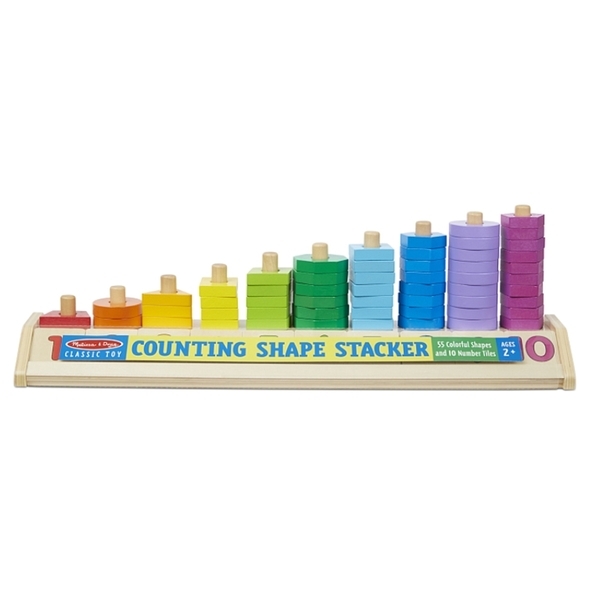 Дерев'яний сортер Melissa&Doug Колір, форма, рахунок (MD9275) - Pampik - 2