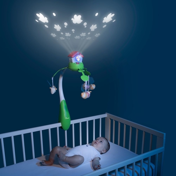 Мобіль-проектор на ліжечко 3 в 1 Chicco Бджолиний будиночок (11080.00) - Pampik - 7